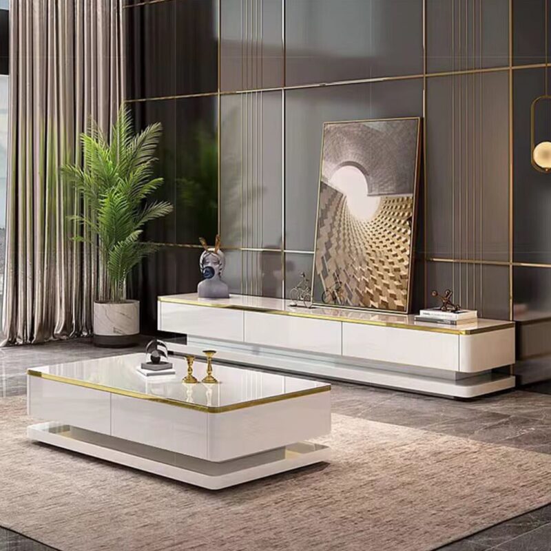 WTVSCTS1 TV Stand and Coffee Table Set