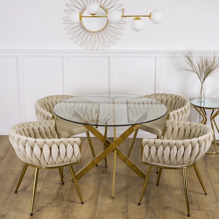 WRG4SDS1 4 Seater Dining Set