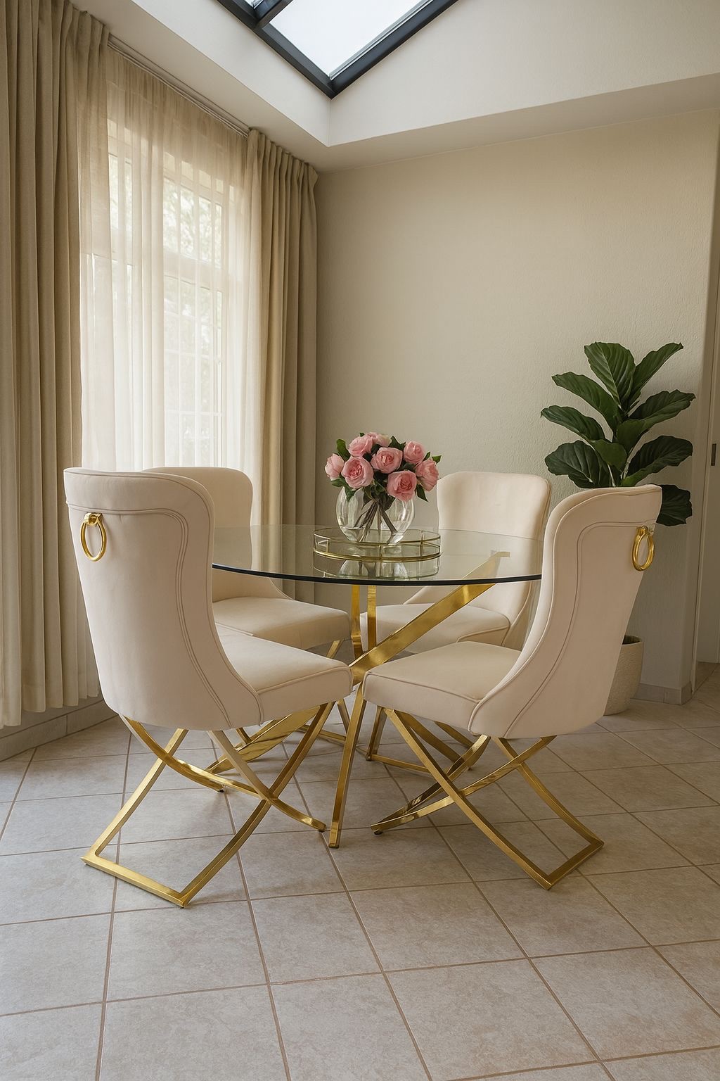 WRGT4SDS25 4 Seater Dining Set