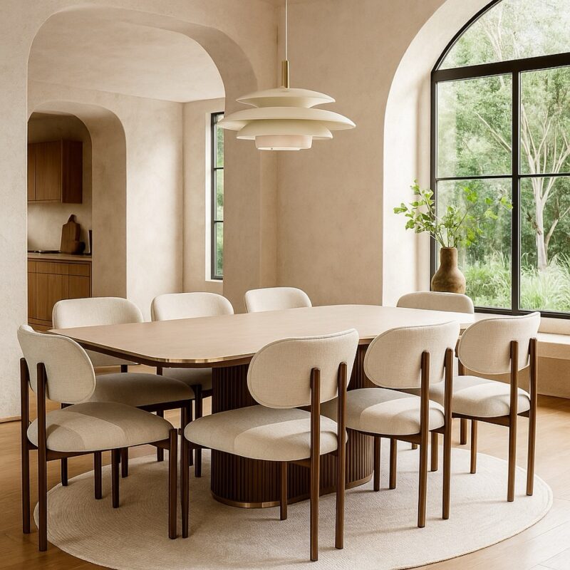 W8SDS7 8 Seater Dining Set